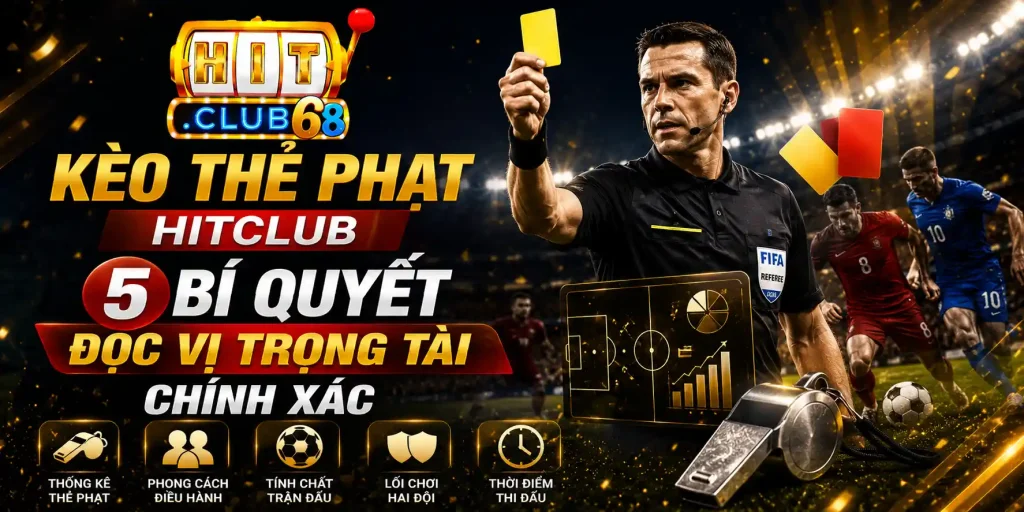 Kèo Thẻ Phạt Hitclub: 5 Bí Quyết Đọc Vị Trọng Tài Chính Xác Kèo Thẻ Phạt Hitclub - 5 Bí Quyết Đọc Vị Trọng Tài Chính Xác